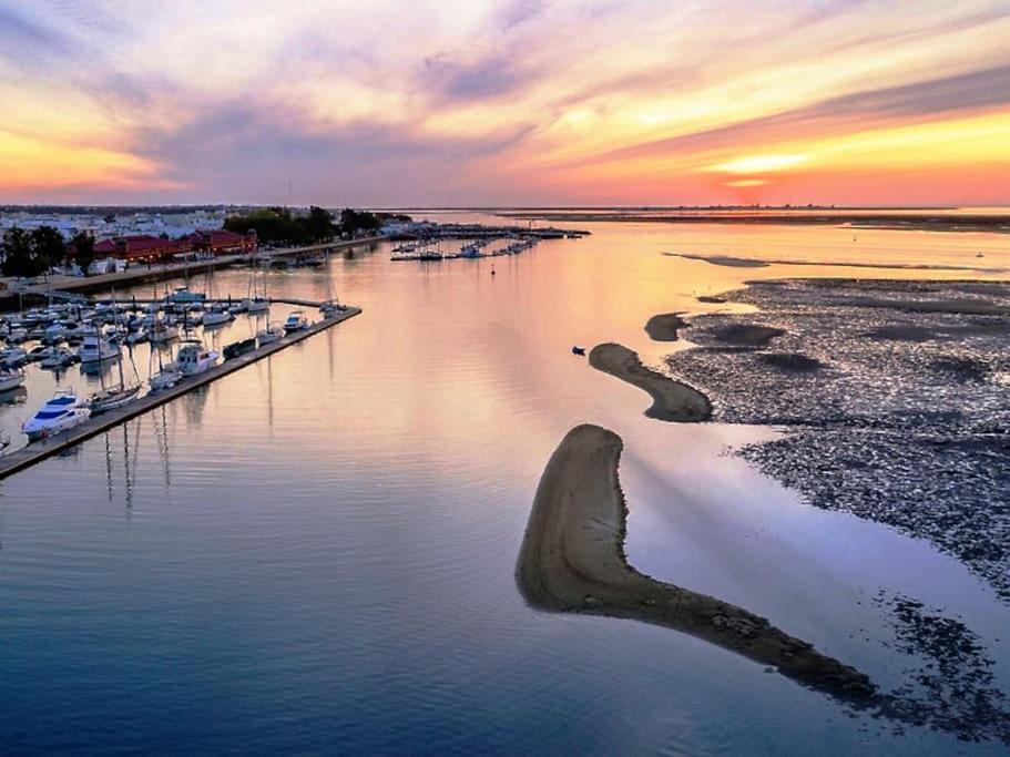 A Gaivota Ria Formosa Waterfront Lux Apart With Pool, Olhao, Algarve Exteriör bild